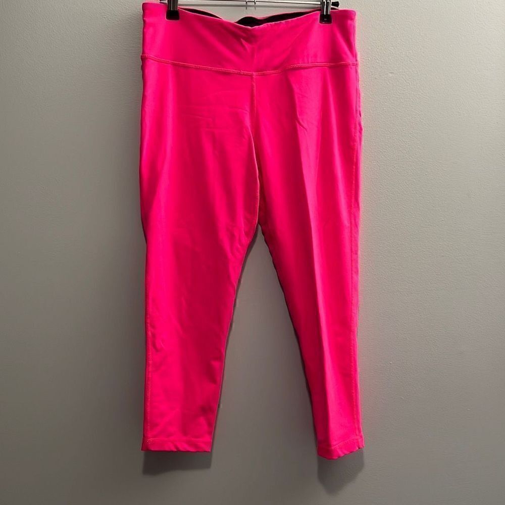 90 Degree By Reflex Women's Pink Hi Rise Work Out Leggings